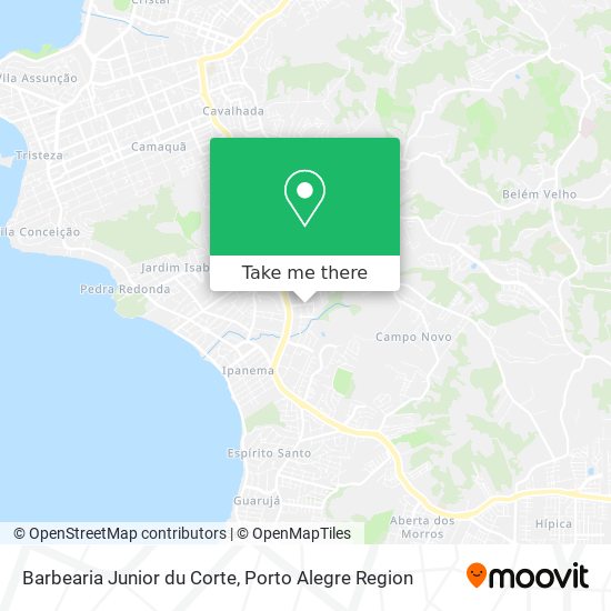 Barbearia Junior du Corte map