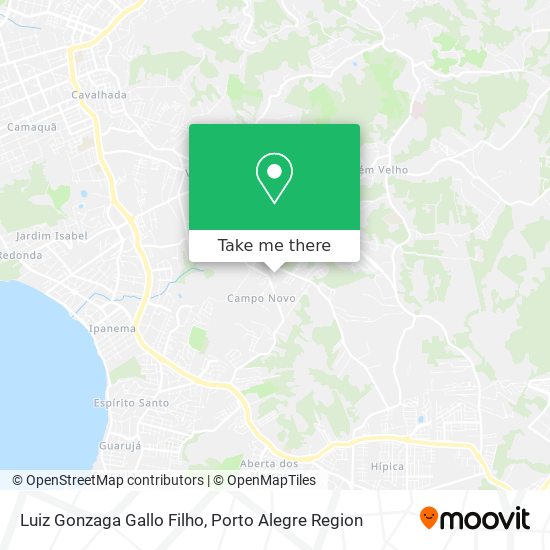 Luiz Gonzaga Gallo Filho map