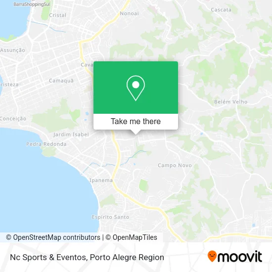 Nc Sports & Eventos map
