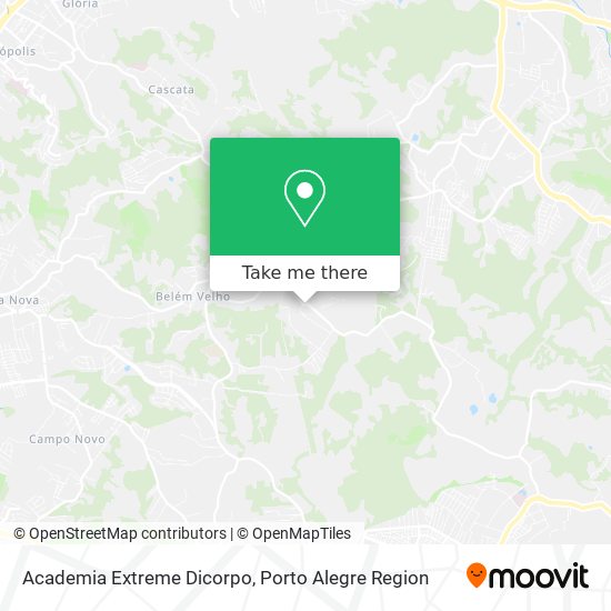 Academia Extreme Dicorpo map