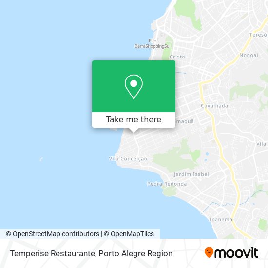Mapa Temperise Restaurante