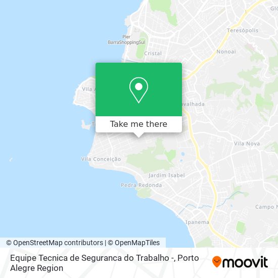 Mapa Equipe Tecnica de Seguranca do Trabalho -