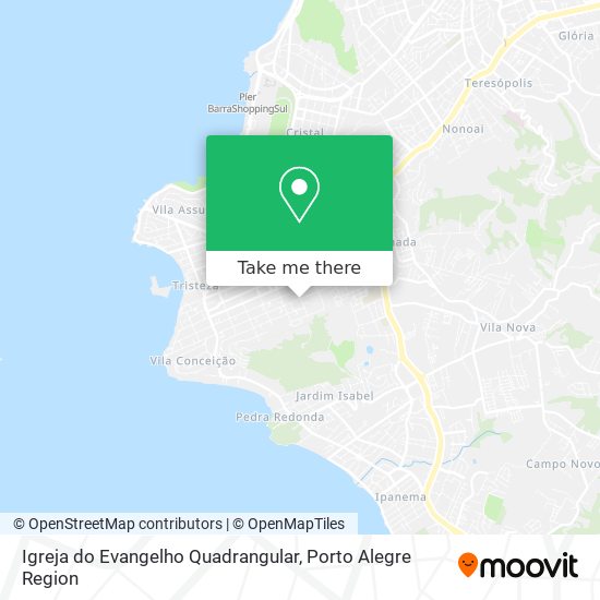 Igreja do Evangelho Quadrangular map