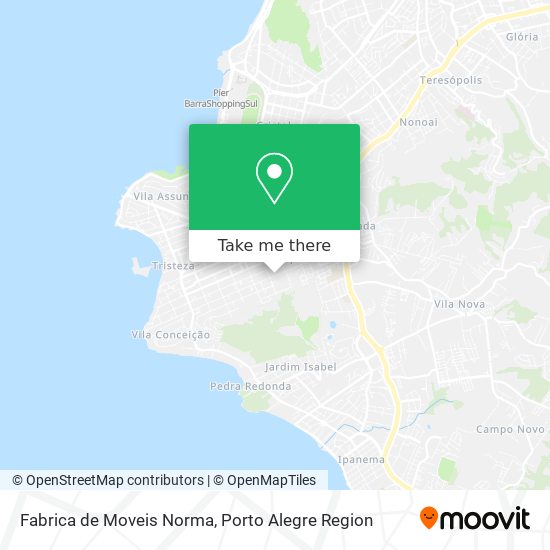 Fabrica de Moveis Norma map