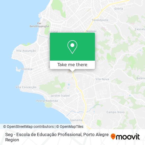 Seg - Escola de Educação Profissional map