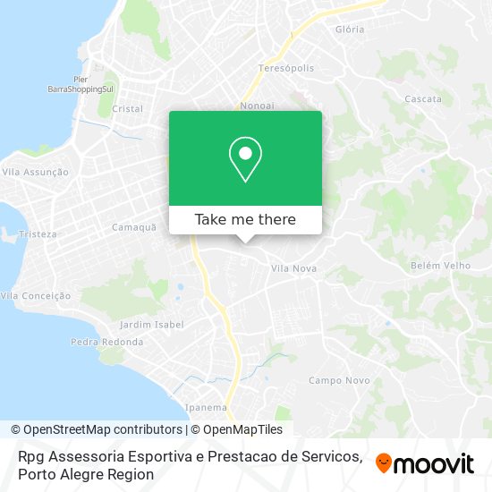 Rpg Assessoria Esportiva e Prestacao de Servicos map
