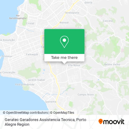 Geratec Geradores Assistencia Tecnica map