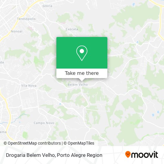 Mapa Drogaria Belem Velho