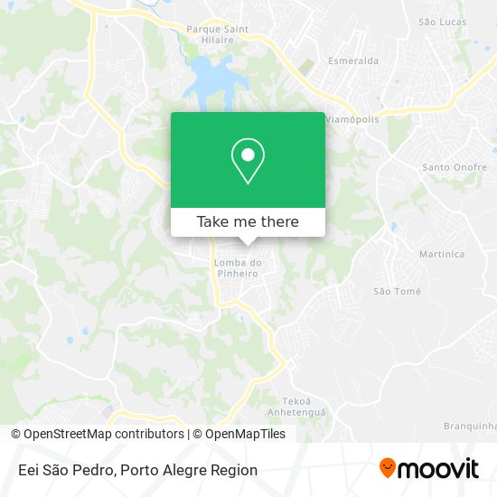 Eei São Pedro map