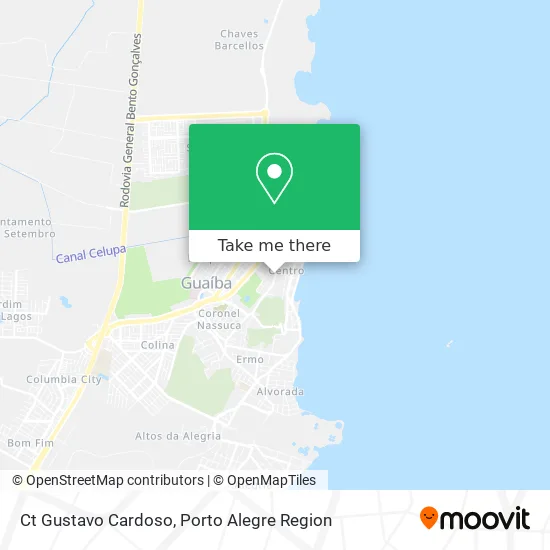 Ct Gustavo Cardoso map
