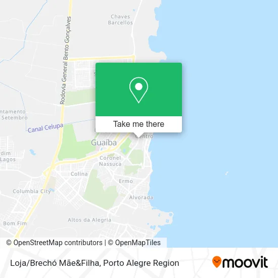 Loja/Brechó Mãe&Filha map