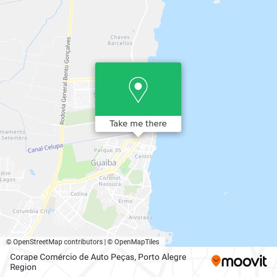 Corape Comércio de Auto Peças map