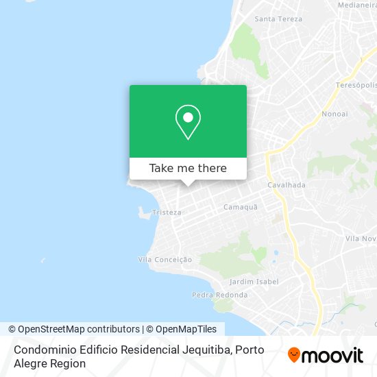 Mapa Condominio Edificio Residencial Jequitiba