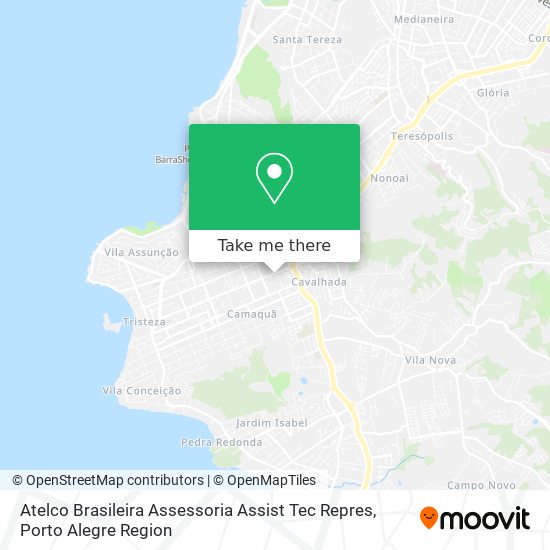 Atelco Brasileira Assessoria Assist Tec Repres map
