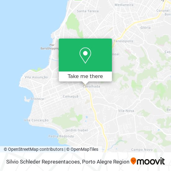 Mapa Silvio Schleder Representacoes