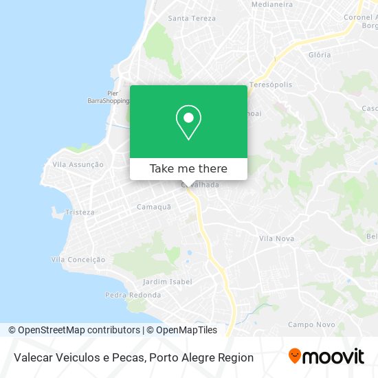 Valecar Veiculos e Pecas map