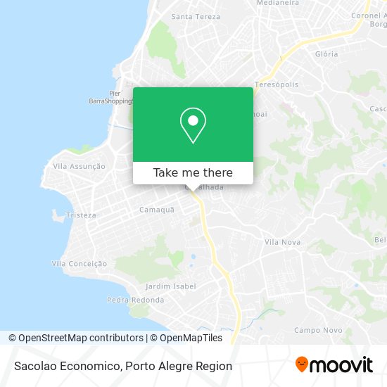 Mapa Sacolao Economico