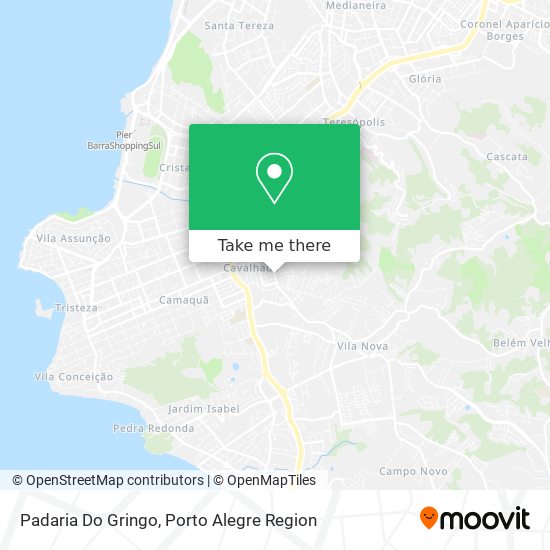 Padaria Do Gringo map