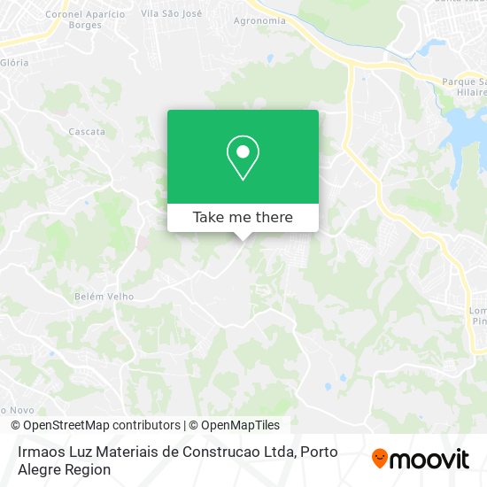 Irmaos Luz Materiais de Construcao Ltda map