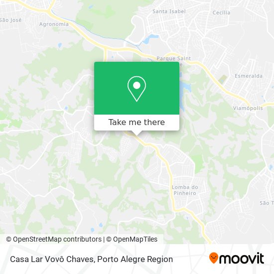 Casa Lar Vovô Chaves map