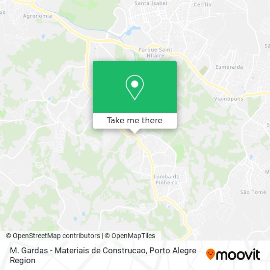 M. Gardas - Materiais de Construcao map