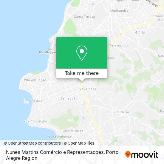 Nunes Martins Comércio e Representacoes map