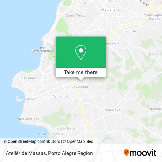 Ateliêr de Massas map