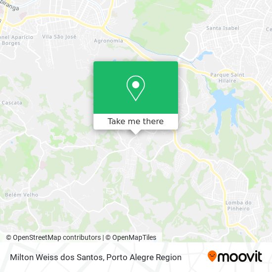 Milton Weiss dos Santos map