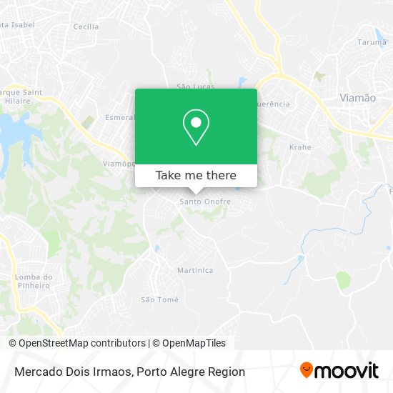 Mercado Dois Irmaos map