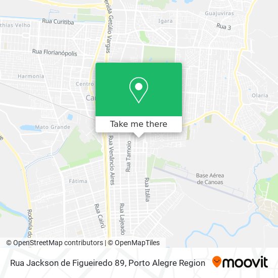 Mapa Rua Jackson de Figueiredo 89