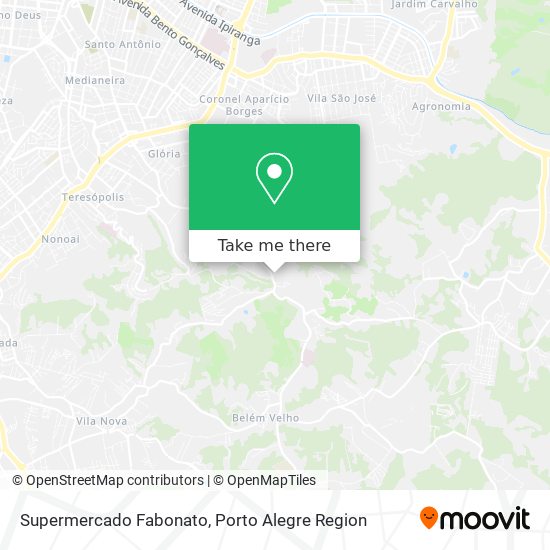 Mapa Supermercado Fabonato