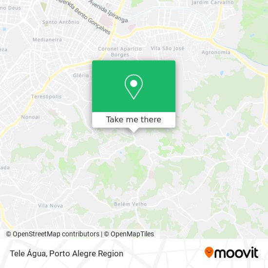 Tele Água map