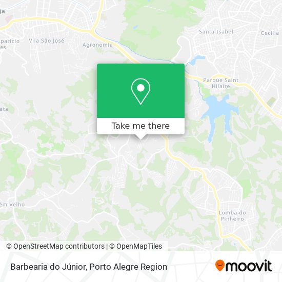 Barbearia do Júnior map