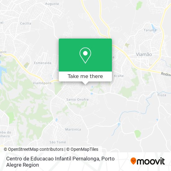 Centro de Educacao Infantil Pernalonga map