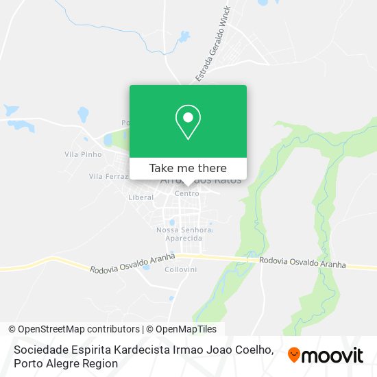 Sociedade Espirita Kardecista Irmao Joao Coelho map