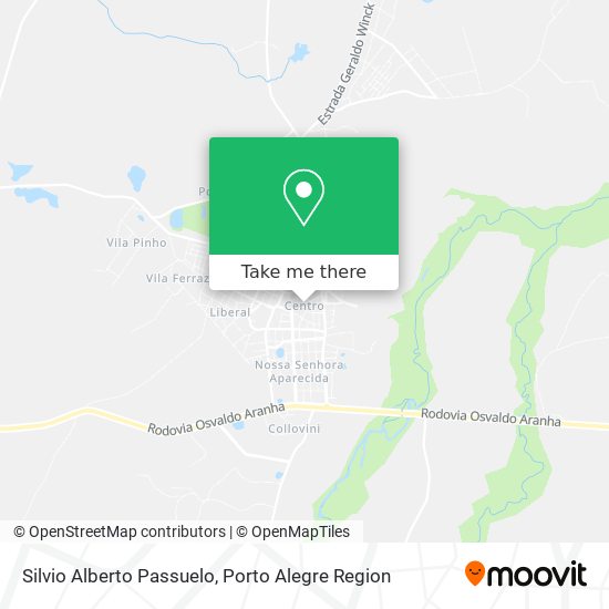 Silvio Alberto Passuelo map