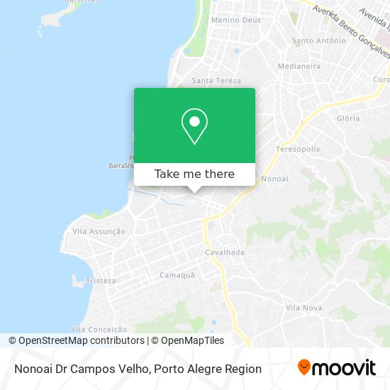 Nonoai Dr Campos Velho map