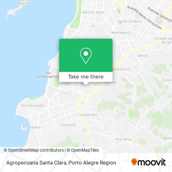 Agropecuaria Santa Clara map
