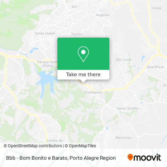 Bbb - Bom Bonito e Barato map