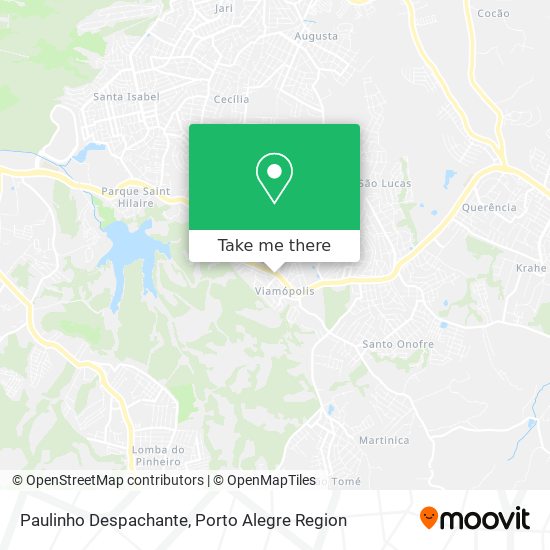 Paulinho Despachante map
