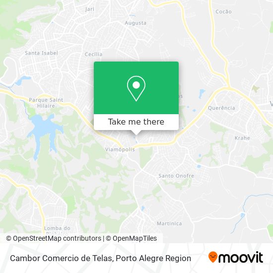 Mapa Cambor Comercio de Telas