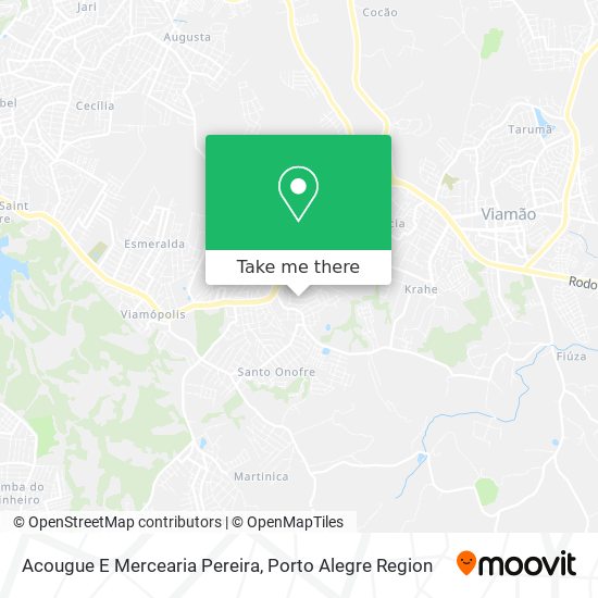 Acougue E Mercearia Pereira map