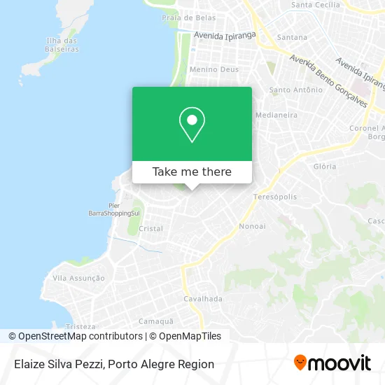 Elaize Silva Pezzi map