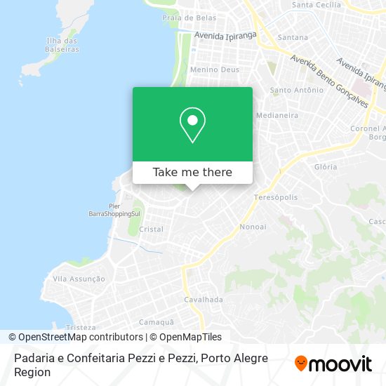 Padaria e Confeitaria Pezzi e Pezzi map