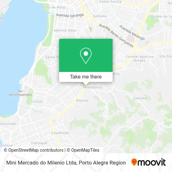 Mini Mercado do Milenio Ltda map