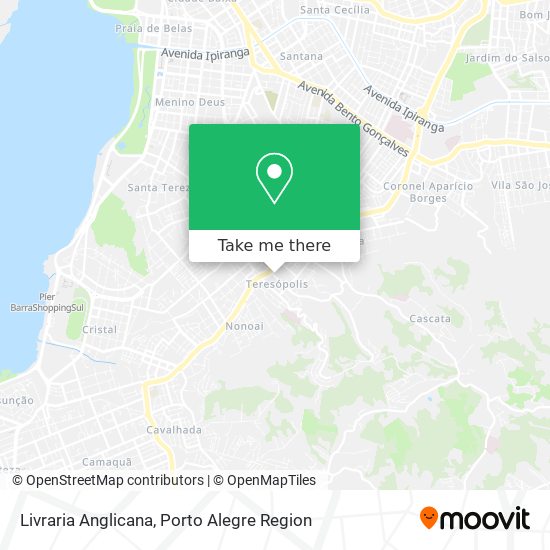 Livraria Anglicana map