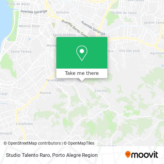 Studio Talento Raro map