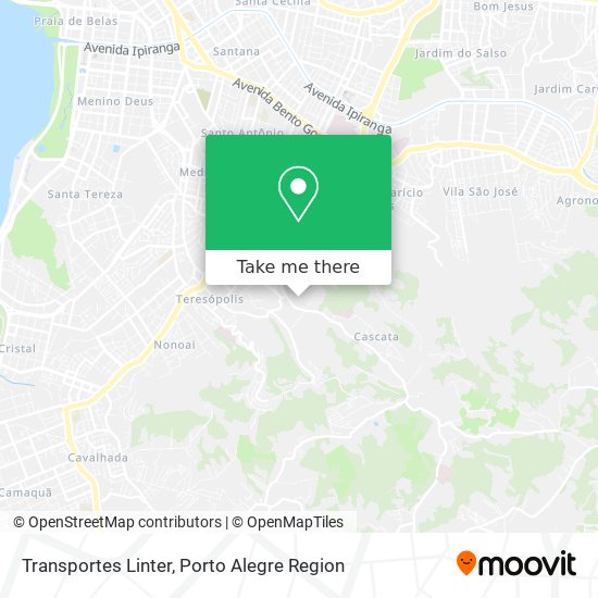 Transportes Linter map