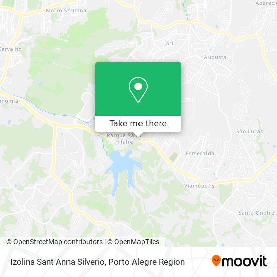 Izolina Sant Anna Silverio map