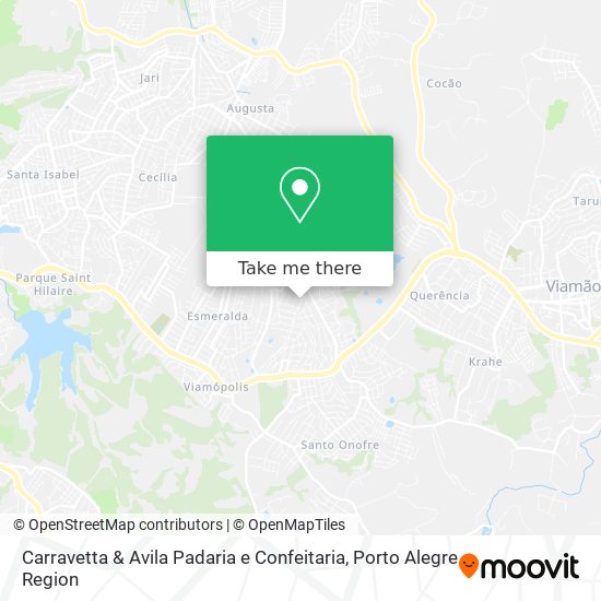 Carravetta & Avila Padaria e Confeitaria map